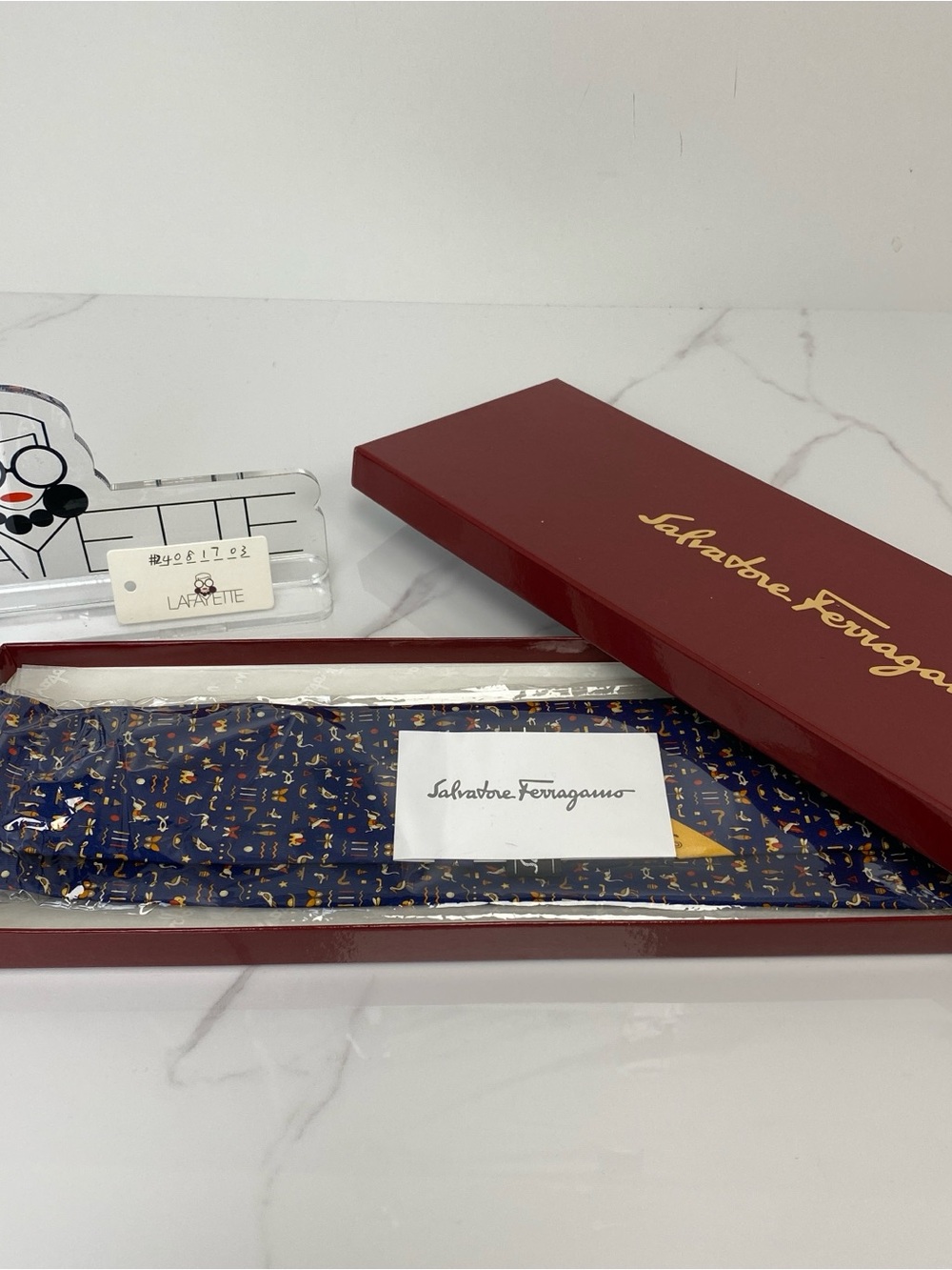Salvatore Ferragamo Animal Silk Tie - Picture 2 of 5